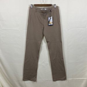 NWT Betabrand Beige Khaki Yoga Office Business Comfy Pants Leggings M Petite